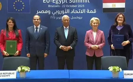القمة الأوروبية المصرية تكشف عن اتفاقات جديدة واستثمارات ضخمة تصل إلى 5 مليارات يورو فيديو
