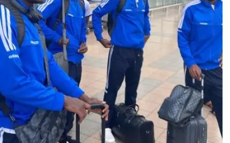 بعثة التأمين الأثيوبي تصل القاهرة لتحضير لمنافسة بيراميدز