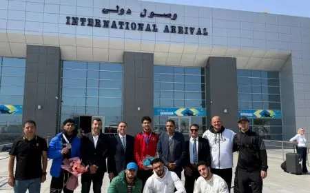 وزارة الرياضة تحتفي بأبطال المصارعة المصريين بعد تحقيق إنجاز تاريخي