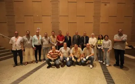 وزير السياحة يتابع الاستعدادات النهائية للمتحف المصري الكبير قبل أيام من افتتاحه الرسمي