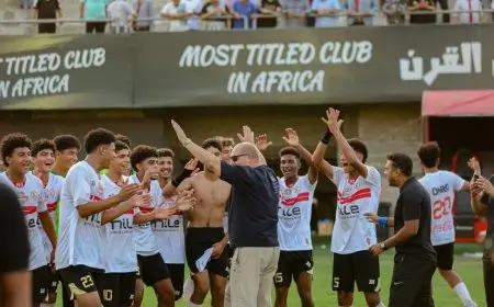 زمالك 2009 يتألق ويهزم عزل المحلة في الجولة العاشرة من بطولة الجمهورية للناشئين