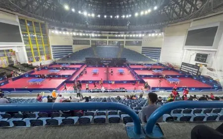 مصر تستضيف بطولة دولية لتنس الطاولة بمشاركة 15 دولة من مختلف أنحاء العالم