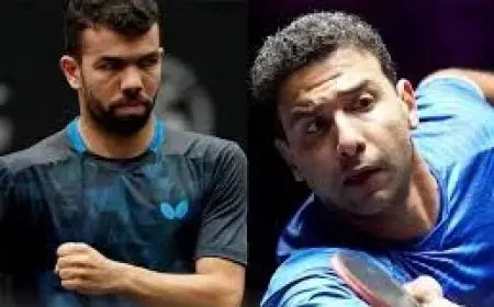تفاصيل العقوبات على عمر عصر ومحمود أشرف تشمل غرامة مالية وإنذار بالشطب بسبب حادثة منتخب تنس الطاولة