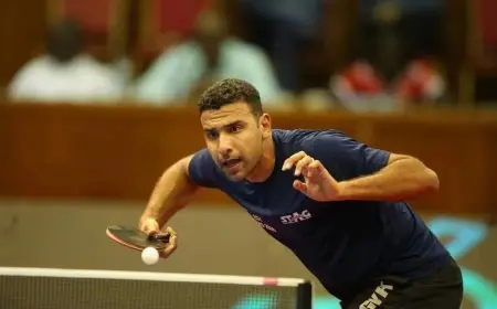 عقوبات صارمة من اللجنة الأولمبية المصرية إثر حادثة تنس الطاولة