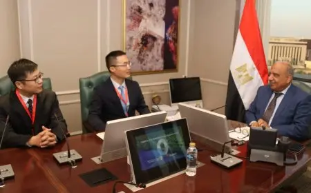 وزير الكهرباء يتعاون مع شركة هواوي الصينية لتعزيز مشاريع تخزين الطاقة في مصر