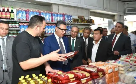 وزير التموين يزور منظومة الدعم للتأكد من توافر السلع في الأسواق