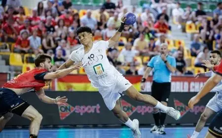 مصر تتحدى إسبانيا في نصف نهائي كأس العالم لناشئين اليد