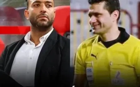 حبس ميدو شهرًا وتغريمه 20 ألف جنيه بسبب سب وقذف الحكم محمود البنا