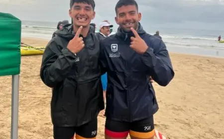 عمر القماطي يحقق الميدالية الذهبية الثامنة لمصر ويقودها لنيل لقب البطولة الأفريقية للتجديف الشاطئي