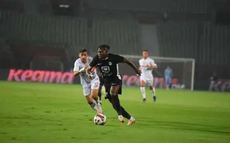 الزمالك يتعادل إيجابيًا مع البنك الأهلي في الشوط الأول من المباراة