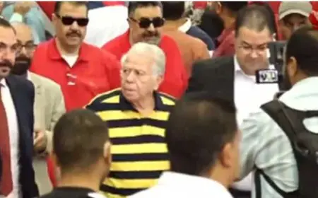 حسن حمدي يشارك في انتخابات الأهلي ويصوت لقيادة جديدة للنادي