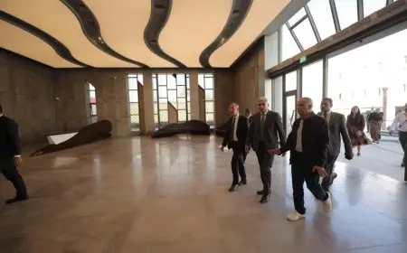 وزير السياحة يحضر البروفة النهائية لحفل افتتاح المتحف الكبير وعرض مذهل يلفت أنظار العالم