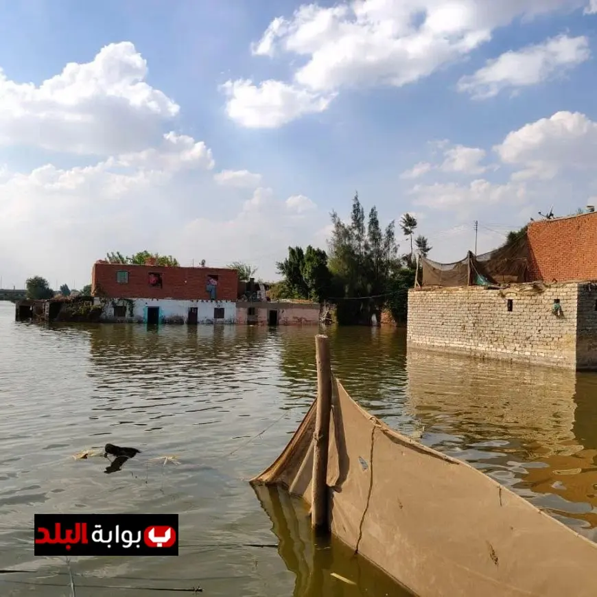 محافظ البحيرة تعلن عن آخر تطورات منسوب نهر النيل بعد غمر 60 فدانًا