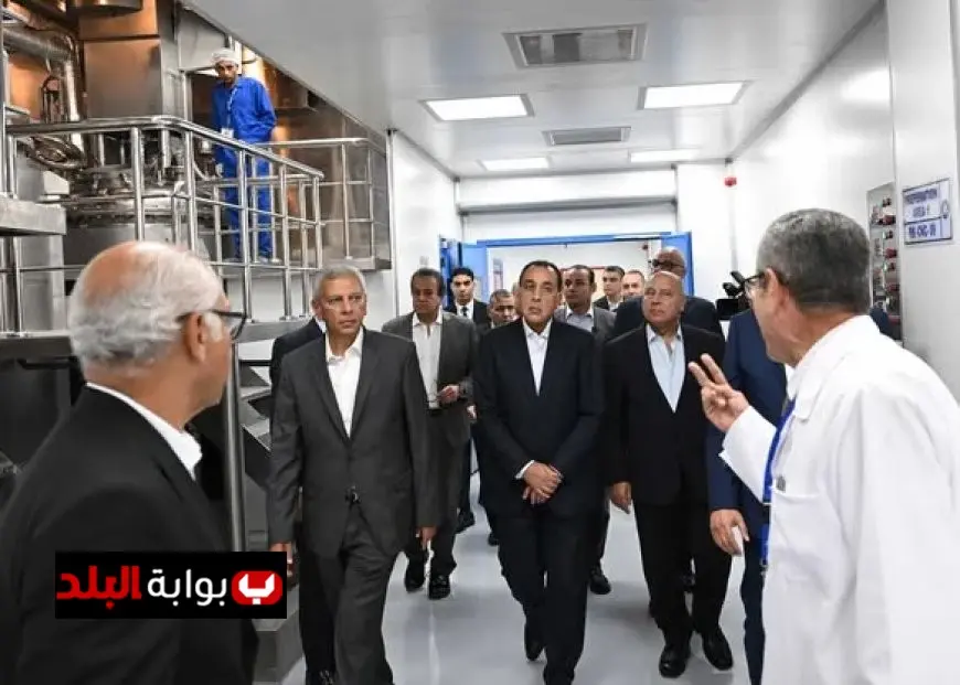 رئيس الوزراء يطلق مصنع إنتاج المواد الخام الطبية ومصنع المطهرات لتعزيز الصناعة المحلية