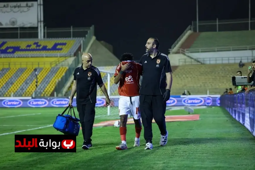 حسين الشحات يجري اليوم فحصا طبيا لتحديد مدى خطورة إصابته