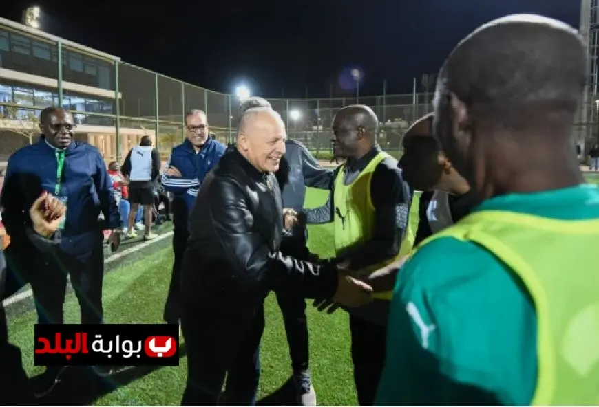 هاني أبو ريدة يصل المغرب لاستقبال بعثة منتخب مصر قبل مواجهة جيبوتي المرتقبة