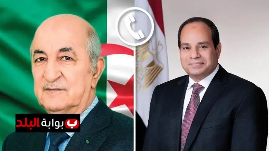 الاتصال الهام بين الرئيس السيسي ونظيره الجزائري لمناقشة قضايا إقليمية بارزة