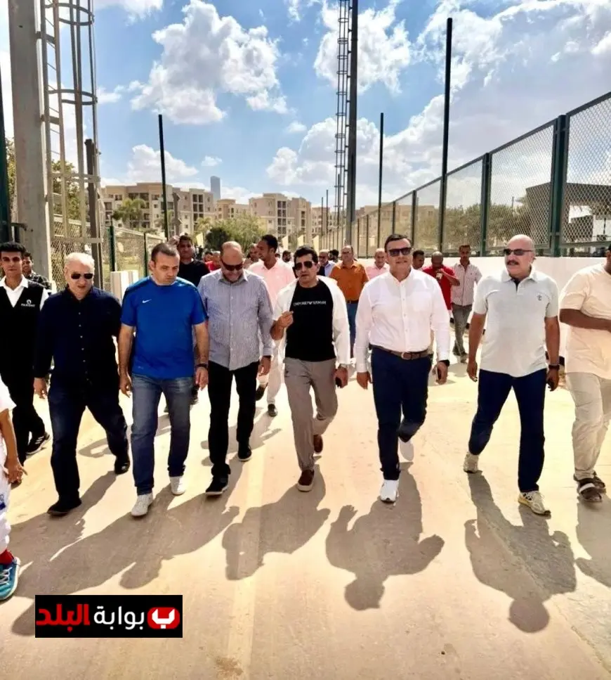 وزراء الشباب والرياضة والإسكان والعمل يجتمعون في زيارة ميدانية لنادي العاصمة الإدارية