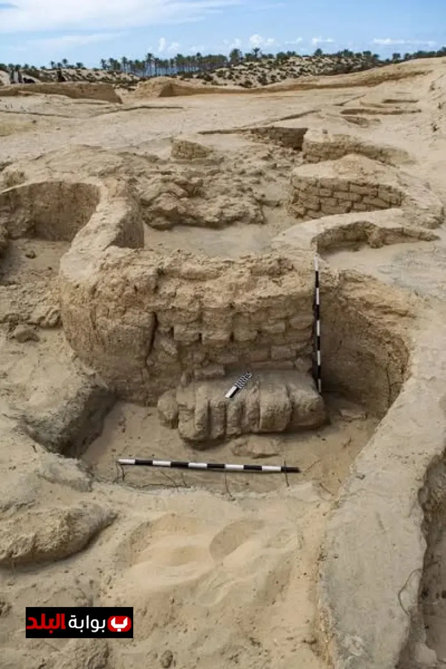 اكتشاف قلعة عسكرية تعود لعصر الدولة الحديثة على طريق حورس الحربي في سيناء