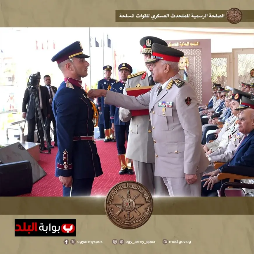 وزير الدفاع يشارك في احتفالية تخرج دفعات جديدة من الأكاديميات العسكرية