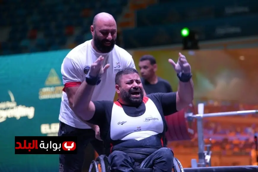 هاني عبد الهادي يحصد فضية بطولة العالم لرفع الأثقال البارالمبية