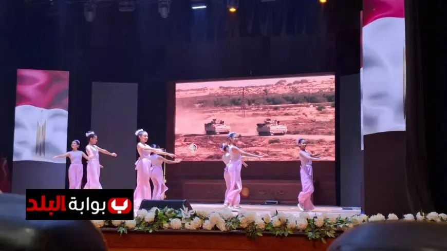 وزارة الشباب تحتفل بذكري انتصارات أكتوبر في قاعدة محمد نجيب العسكرية