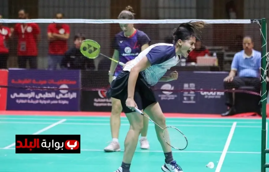 نور يسري تضيء سماء بطولة مصر الدولية للريشة الطائرة وتصل إلى نصف النهائي