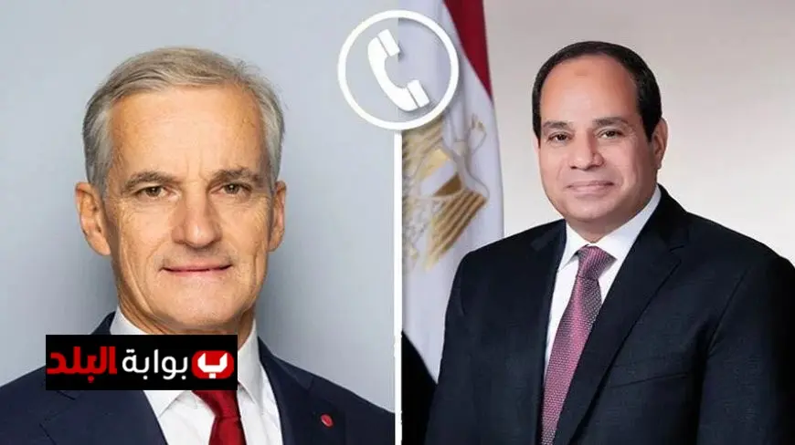 الرئيس السيسي يثني على دعم النرويج القوي للقضية الفلسطينية