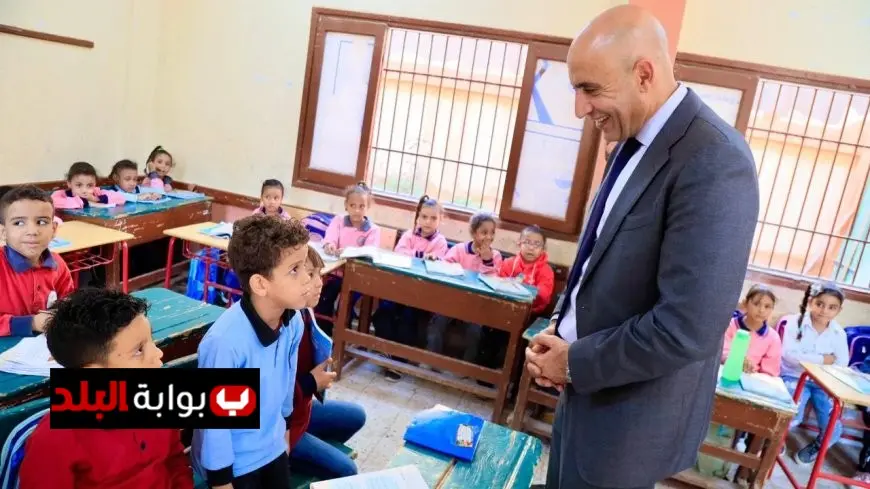 وزير التعليم يقوم بجولة تفقدية في 9 مدارس بمحافظة سوهاج