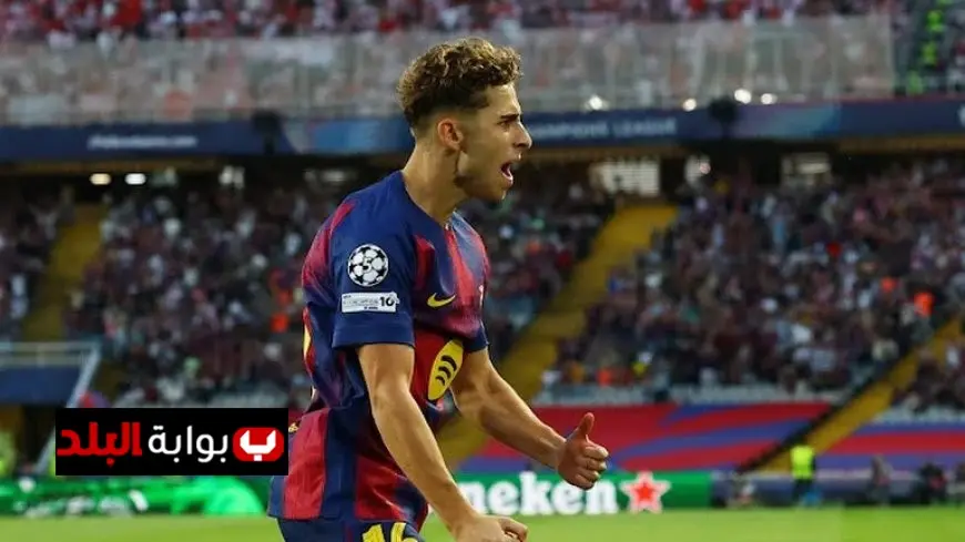 برشلونة يتفوق على أولمبياكوس بثنائية فيرمين لوبيز في الشوط الأول