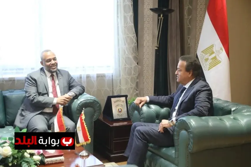 وزير الصحة يناقش مع نظيره السوداني سبل تعزيز التعاون لمواجهة الأوبئة
