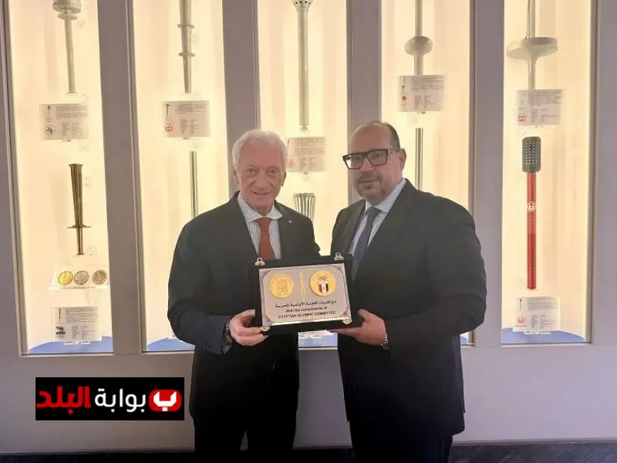 اللجنة الأولمبية المصرية توقع اتفاقية تعاون رسمي مع اللجنة الأولمبية الإيطالية في روما
