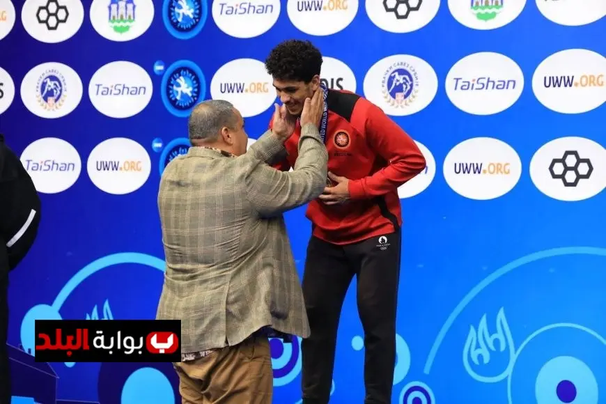 محمد حسن يعبّر عن امتنانه لوزير الرياضة ورئيس اللجنة الأولمبية بعد فوزه بذهبية بطولة العالم