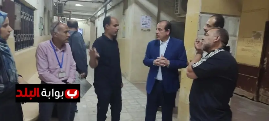 نائب وزير الصحة يوجه بإجراء تحقيق مع مدير مستشفى حلوان العام ومدير الاستقبال
