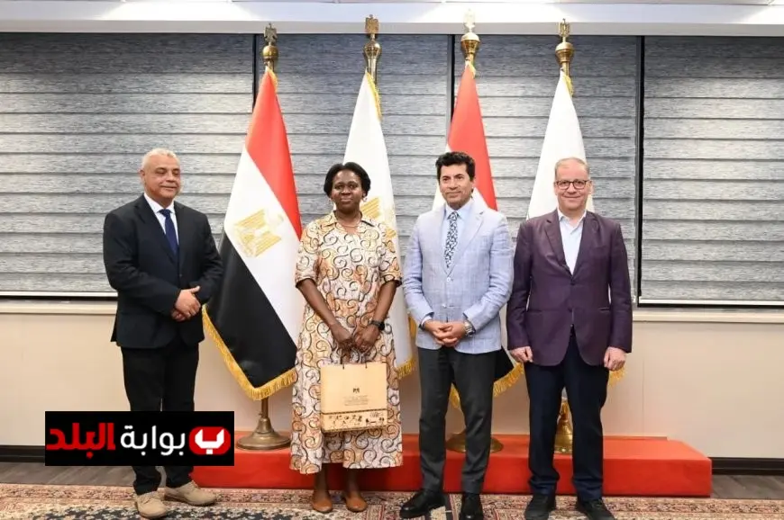 وزير الرياضة يجتمع مع مدير المكتب الإقليمي الإفريقي للوكالة الدولية لمكافحة المنشطات لتعزيز جهود مكافحة المنشطات