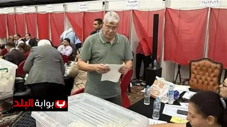أحمد شوبير يشارك في تصويت انتخابات النادي الأهلي ويؤكد على أهمية المشاركة الفعالة