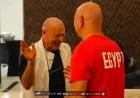 اجتماع وزير الرياضة وهاني أبو ريدة مع منتخب مصر في معسكر الإمارات لتعزيز الاستعدادات الدولية