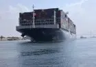 عبور سفينة الحاويات العملاقة CMA CGM JULES VERNE في قناة السويس يثير اهتمام العالم