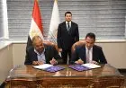 وزير الرياضة يتواجد في توقيع بروتوكول تنظيم بطولة العالم للسباحة بالزعانف لعام 2026