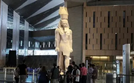 المتحف المصري الكبير يفتح أبوابه اليوم بمشاركة 79 وفداً رسمياً