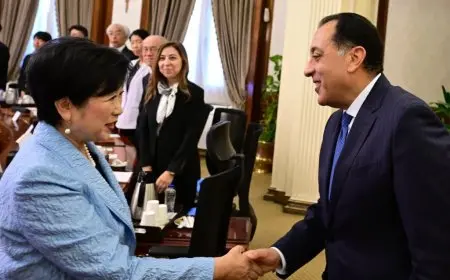 مدبولي يعزز العلاقات المصرية اليابانية ويثني على مساعدة طوكيو للمتحف المصري الكبير