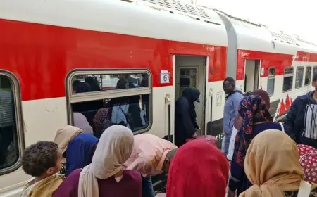 السكة الحديد تطلق الرحلة الثلاثين لنقل الأشقاء السودانيين في إطار مشروع العودة الطوعية