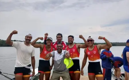 مصر تبرز في اليوم الأول من البطولة الأفريقية للتجديف الكلاسيكي وتحصد 9 ميداليات