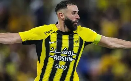 تشكيل فريق الاتحاد لمواجهة الخليج في الدوري السعودي وما هو موقف بنزيما