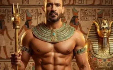 علي معلول يحيي التراث الفرعوني في احتفالية افتتاح المتحف المصري الكبير