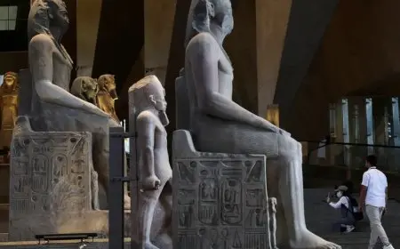 مصطفى وزيري يكشف تفاصيل المتحف المصري الكبير وكنوزه الأثرية في فيديو مثير عن إيقونة الجمهورية الجديدة