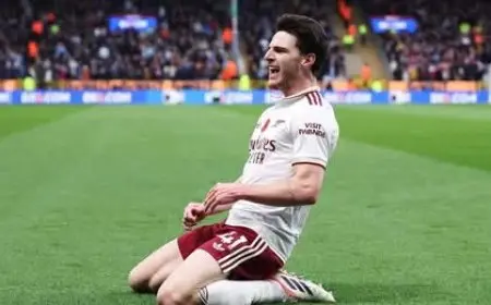 آرسنال يحقق انتصاراً ساحقاً على بيرنلي بثنائية في الدوري الإنجليزي الممتاز