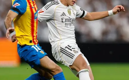 ريال مدريد يسحق فالنسيا بأربعة أهداف ويواصل هيمنته على صدارة الدوري الإسباني