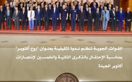 القوات الجوية تطلق ندوة تثقيفية مميزة حول ذكرى روح أكتوبر