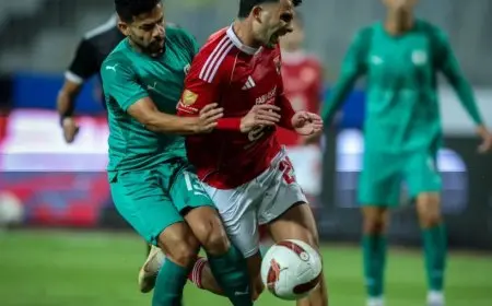 الأهلي يعاني من نزيف النقاط ويتعادل بدون أهداف مع المصري في الدوري
